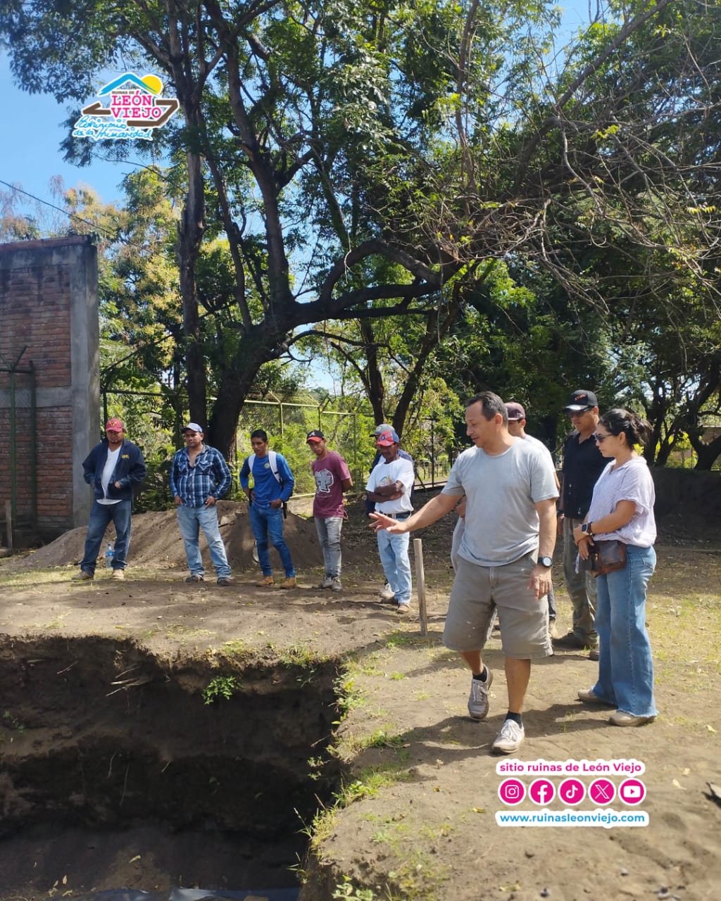 Capacitaciones de Enero en Ruinas de León Viejo